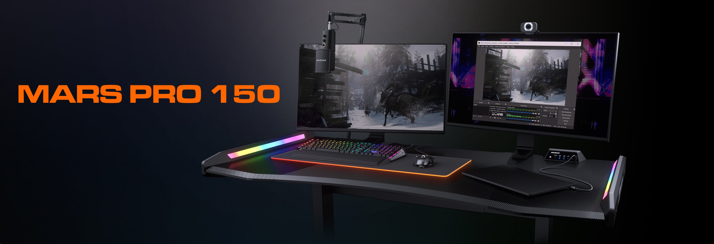 MARS PRO 150｜COUGAR｜株式会社アユート PCパーツ・VR・オーディオ等